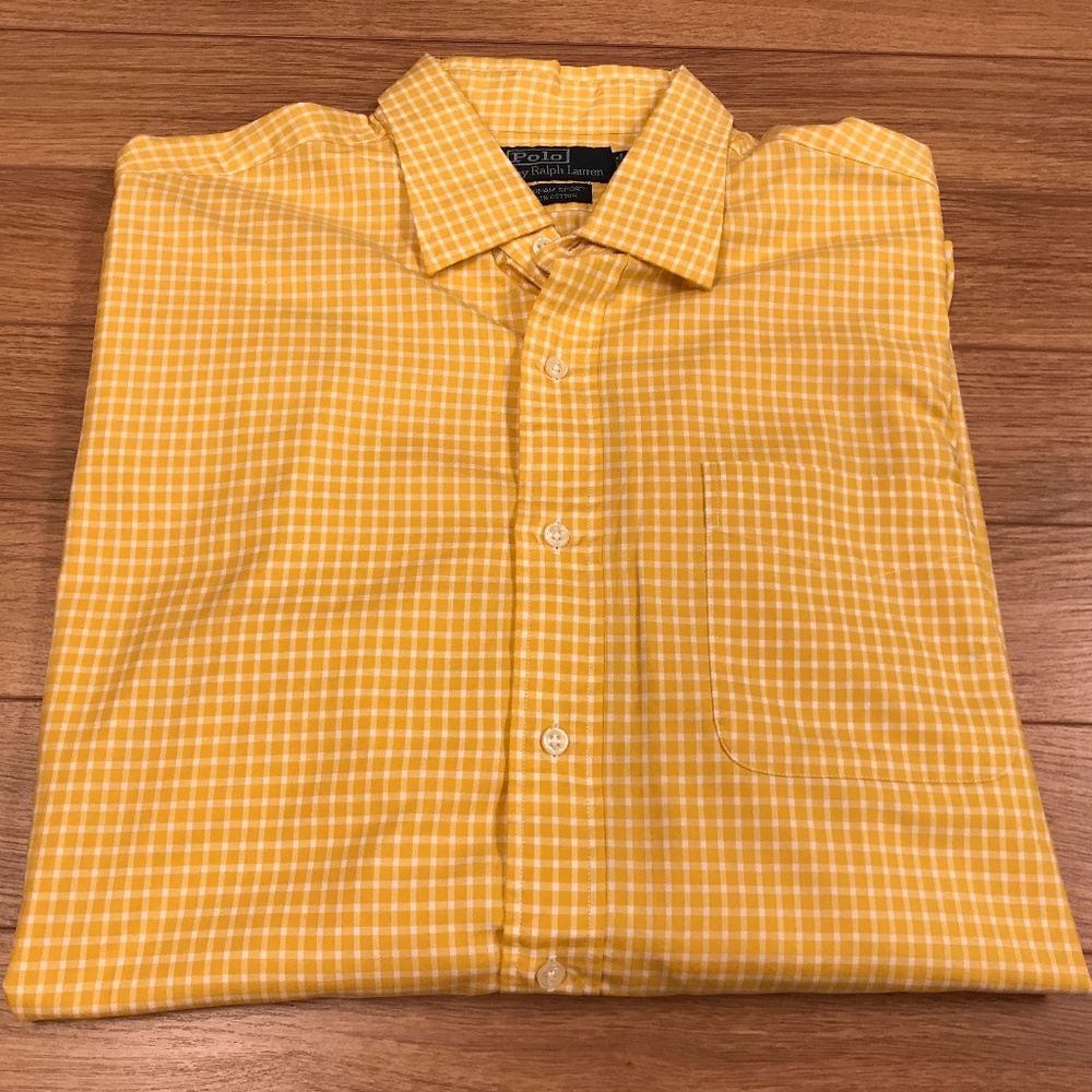 Polo by Ralph Lauren Curham sport casual button down long sleeve shirt size xl